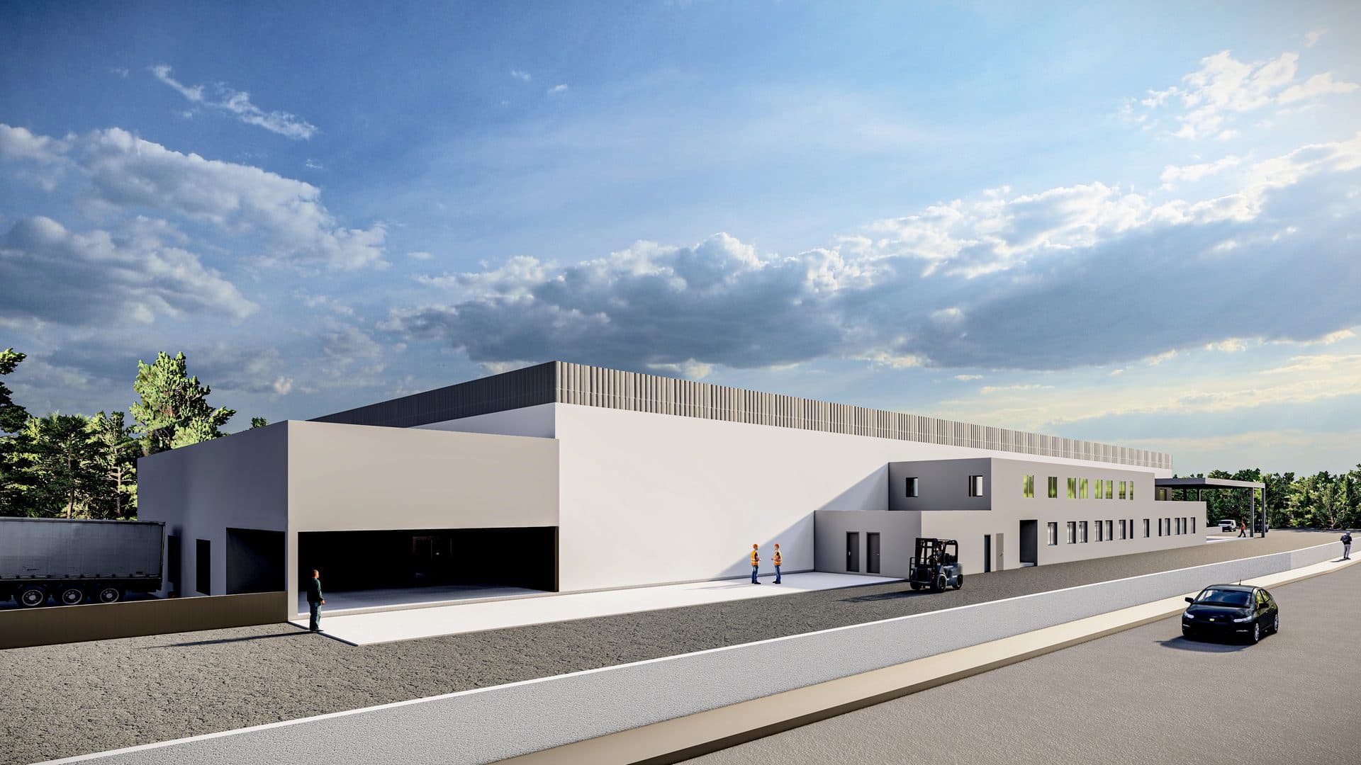 Parc logistique
